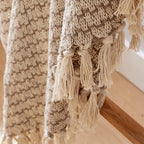 OLIVIA ROCCO Cotton Throw Super Soft Lightweight Eco Friendly Recycled Cotton For Sofa