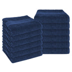 OLIVIA ROCCO Rhodes Towel Royal Blue 100% Cotton Hotel Quality Soft Super Absorbent Hand