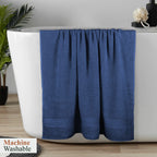 OLIVIA ROCCO Rhodes Towel Royal Blue 100% Cotton Hotel Quality Soft Super Absorbent Hand