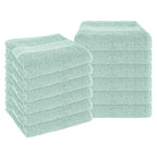 OLIVIA ROCCO Rhodes Towel Seafoam 100% Cotton Hotel Quality Soft Super Absorbent Hand