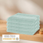 OLIVIA ROCCO Rhodes Towel Seafoam 100% Cotton Hotel Quality Soft Super Absorbent Hand