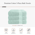 OLIVIA ROCCO Rhodes Towel Seafoam 100% Cotton Hotel Quality Soft Super Absorbent Hand