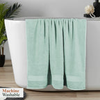 OLIVIA ROCCO Rhodes Towel Seafoam 100% Cotton Hotel Quality Soft Super Absorbent Hand