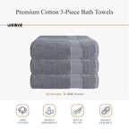 OLIVIA ROCCO Rhodes Towel Silver 100% Cotton Hotel Quality Soft And Ultra Absorbent Hand