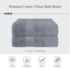 OLIVIA ROCCO Rhodes Towel Silver 100% Cotton Hotel Quality Soft And Ultra Absorbent Hand