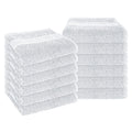 OLIVIA ROCCO Rhodes Towel White 100% Cotton Hotel Quality Soft Super Absorbent Hand Bath
