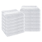 OLIVIA ROCCO Rhodes Towel White 100% Cotton Hotel Quality Soft Super Absorbent Hand Bath