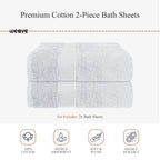 OLIVIA ROCCO Rhodes Towel White 100% Cotton Hotel Quality Soft Super Absorbent Hand Bath