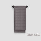 OLIVIA ROCCO Pack Of 4 Large Quick-Drying Indus Valley Cotton Bath Sheets 80x140cm