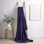 OLIVIA ROCCO Cloud Honeycomb Throw Oversized Chunky Soft Fleece Blanket Faux Fur Polyester Blend Double King Size Ideal For Beds And Sofas Warm Home Decor