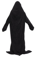 OLIVIA ROCCO Oversized Penguin Wearable Blanket Hoodie Fleece With Sleeves One Size Cozy Winter Loungewear For Home Everyday