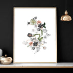 Paintings for home office | set of 3 wall art prints