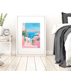 Paintings Of The Sea | Set of 3 Beach Decor Wall art Prints