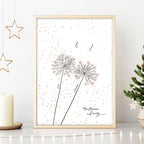 Family tree names | wall art print
