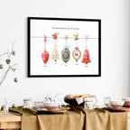 Custom family gifts for Christmas | wall art print