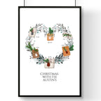 Personalized gift for family wall art