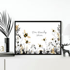 Personalized gifts family wall art print