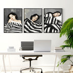 Pictures In Frames | Set of 3 Boho Women Wall art Prints