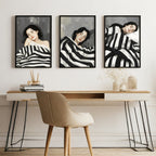 Pictures In Frames | Set of 3 Boho Women Wall art Prints