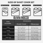 OLIVIA ROCCO Pintuck Sage Green Microfibre Duvet Cover Set With Pillowcases Easy Care Breathable Machine Washable Bedding