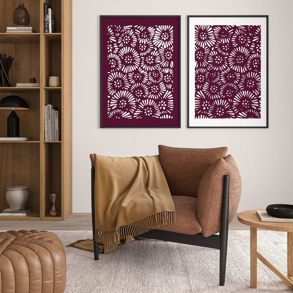 Poster With Frames | Set of 2 wall art prints
