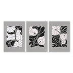 Posters For Bathrooms | Set of 3 Botanical Wall art Prints