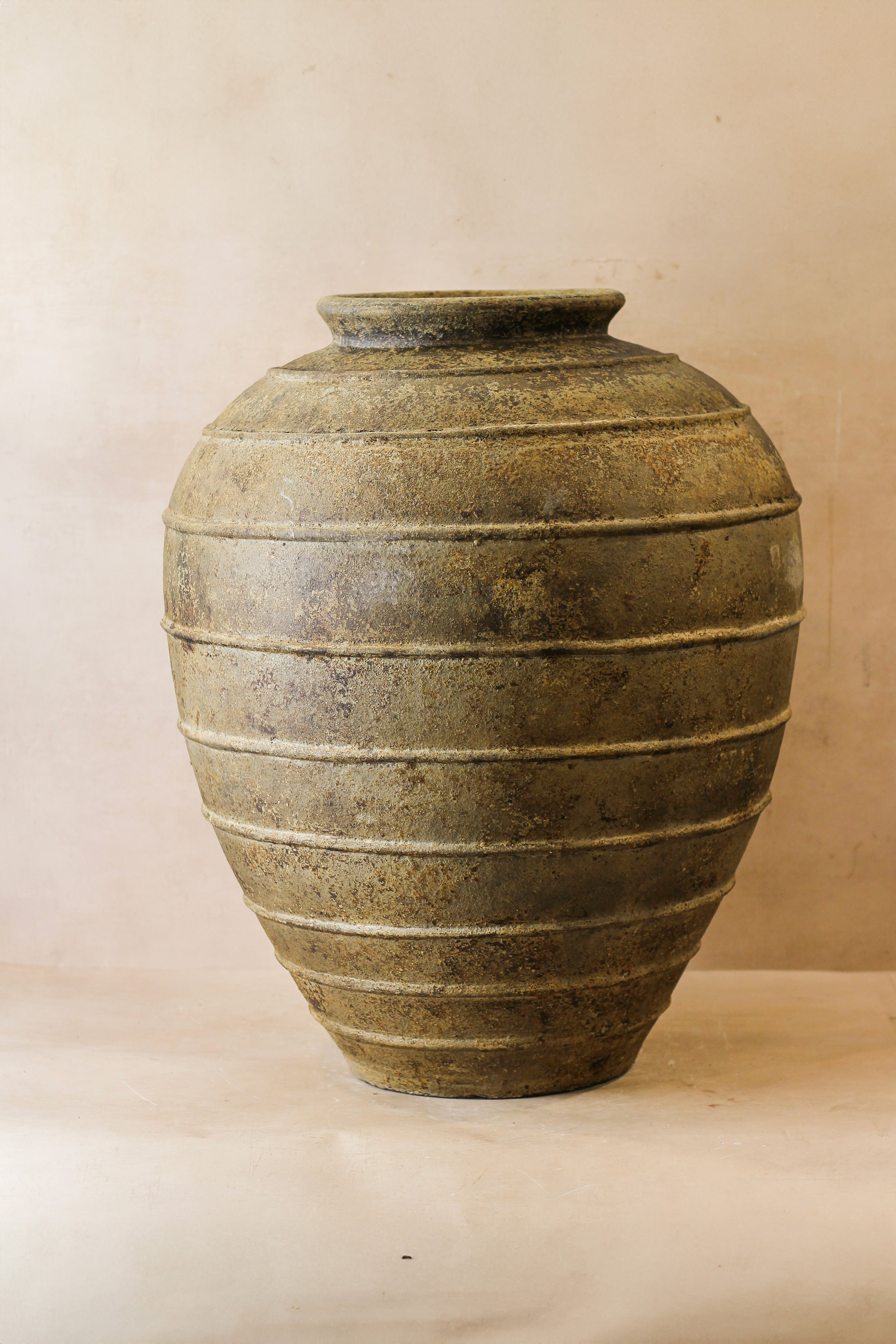 XL Brown Rustic Indonesian Pot No 31