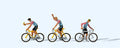 Racing Cicyling Team 3 Terrarium Figures 25008