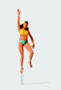 Beach Volley Ball Terrarium Figure 28062