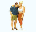 Couple Standing Terrarium Figure 28136