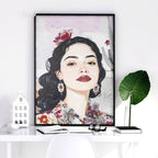 Print Sets Of 3 | Set of 3 Boho Women Wall art Prints