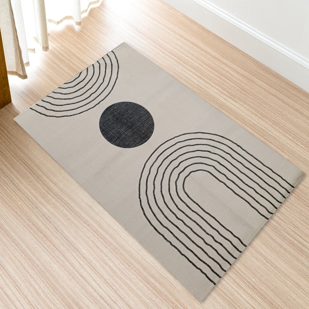 OLIVIA ROCCO Printed Rug Tuscany Design Non Slip Soft Durable Floor Rug For Living Room Bedroom Office Sustainably Made Premium