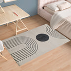 OLIVIA ROCCO Printed Rug Tuscany Design Non Slip Soft Durable Floor Rug For Living Room Bedroom Office Sustainably Made Premium