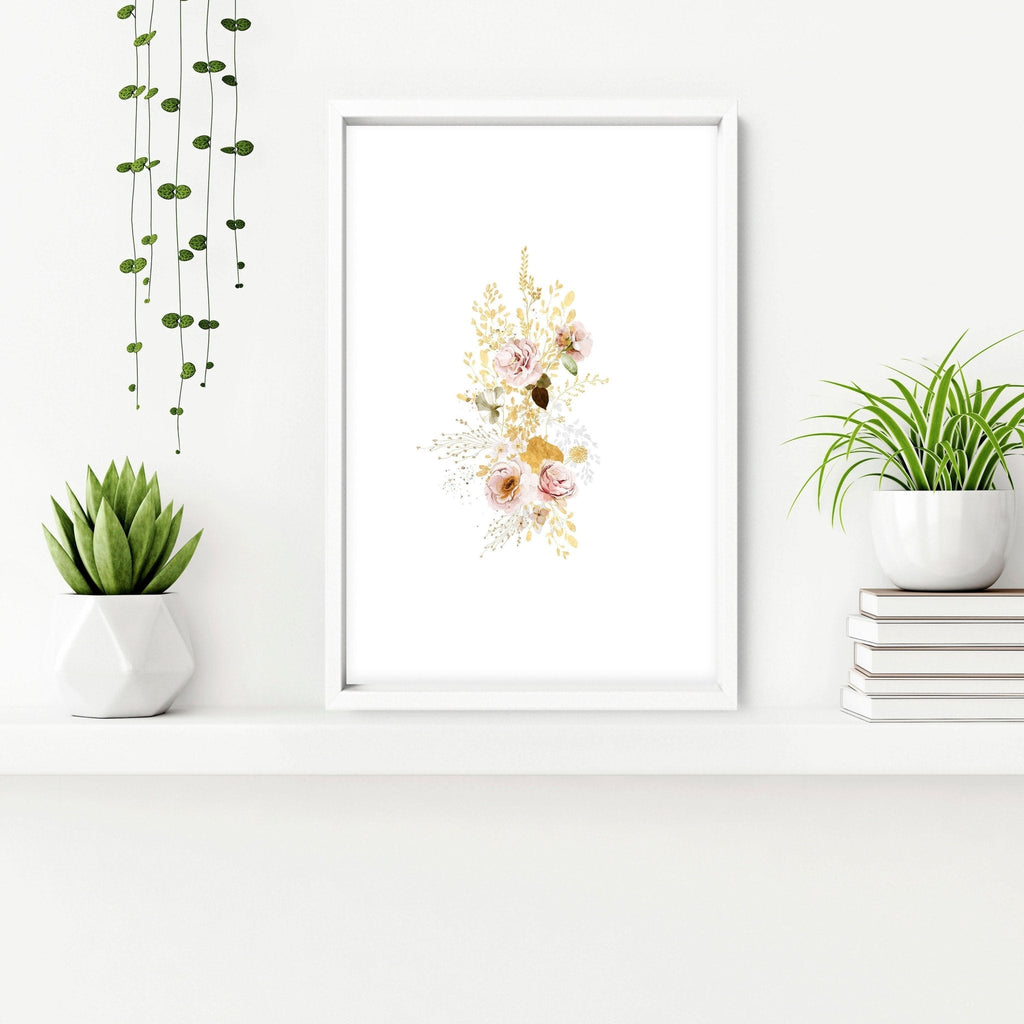 Prints for bathroom wall  | set of 3 Shabby Chic wall art
