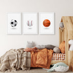 Prints For Children's Bedrooms | Set of 3 Pop Wall art Prints