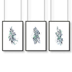 Prints for kitchens | set of 3 Boho Chic art prints
