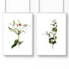 Professional office decor ideas | set of 2 wall art prints