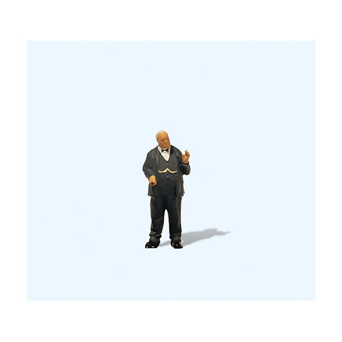 Sir Winston Churchill Terrarium Figure 28264