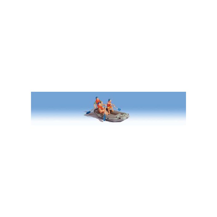 White Water Rafting Terrarium Figures 16818