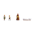 Hansel & Gretel with Witch Fairytale Terrarium Figures 15804