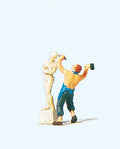 Sculptor with Sculpture Figure Set 29032