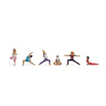 Practising Yoga (6) Terrarium Figures - 15888