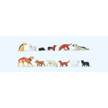 Dogs & Cats (12) Terrarium Figurines - Terrarium Figures - 14165