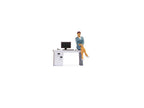 In the Office Woman Terrarium Figures Set 16517