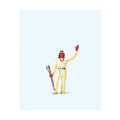 Male Native American Terrarium Figure 29031