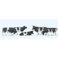 Black or Brown Cows (5) Terrarium Figures 14155