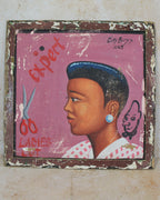 Vintage African Barber Sign - 138.2