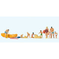 Leisure Time at the Beach (9) Terrarium Figures 10692