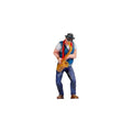 Saxaphonist 3D Terrarium Figure - 10412