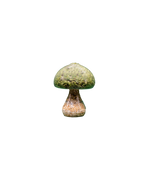 Moss Mushroom - Round - Natural Stone